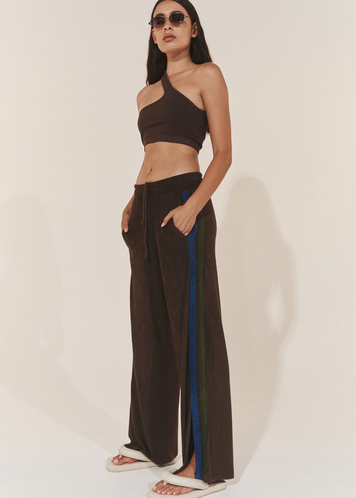 
                  
                    Load image into Gallery viewer, Lounge Pants - Odyssey Terry Towelling Pant - Java Brown
                  
                
