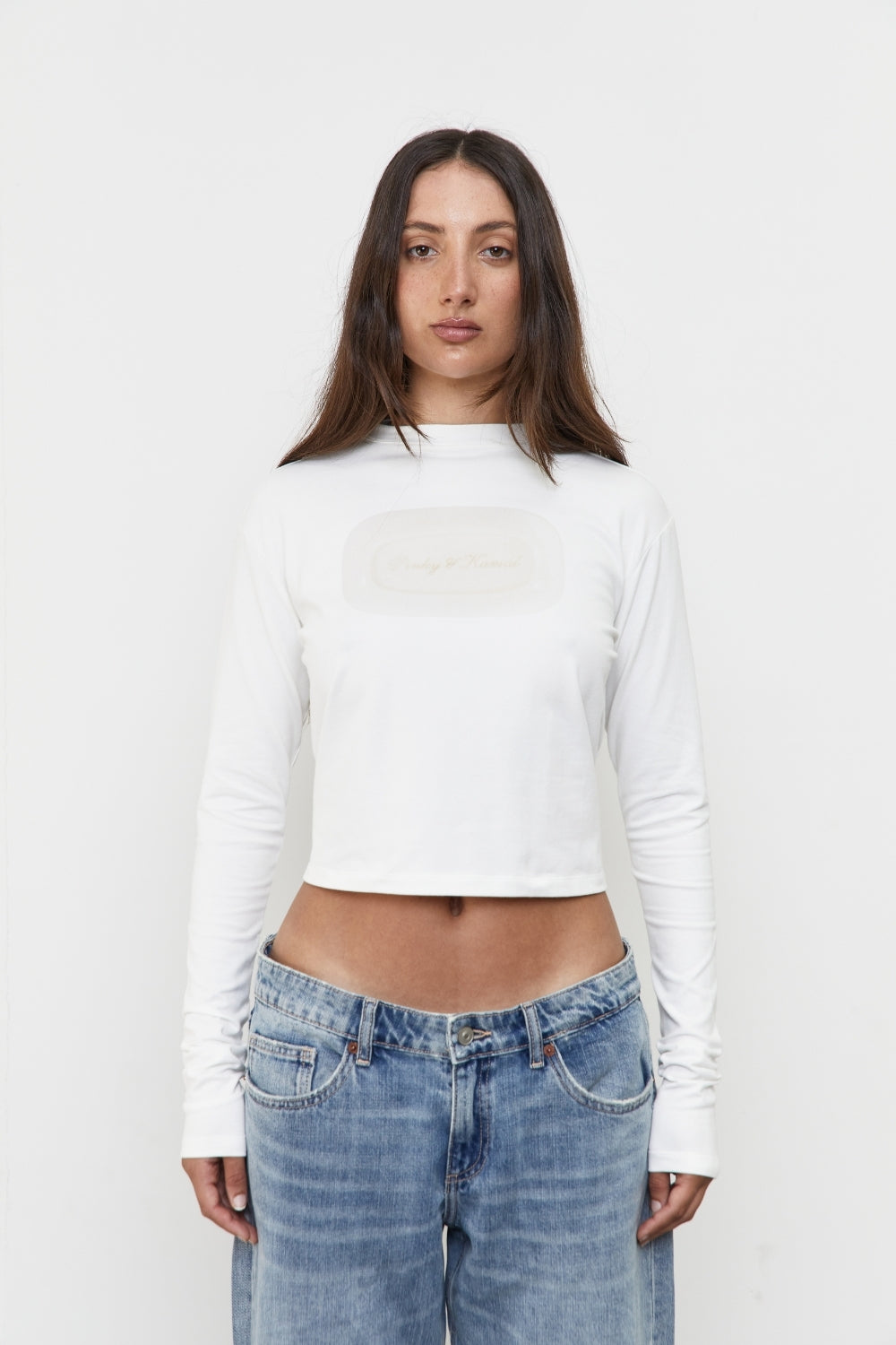 Soap Long Sleeve Tee - White