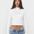 Soap Long Sleeve Tee - White
