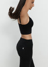 Yoga Tops - Joy Crop - Black