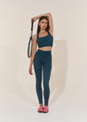 Move Criss Cross Crop - Deep Blue