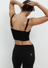 Yoga Tops - Joy Crop - Black