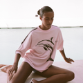 Dolphin Tee - Pink River