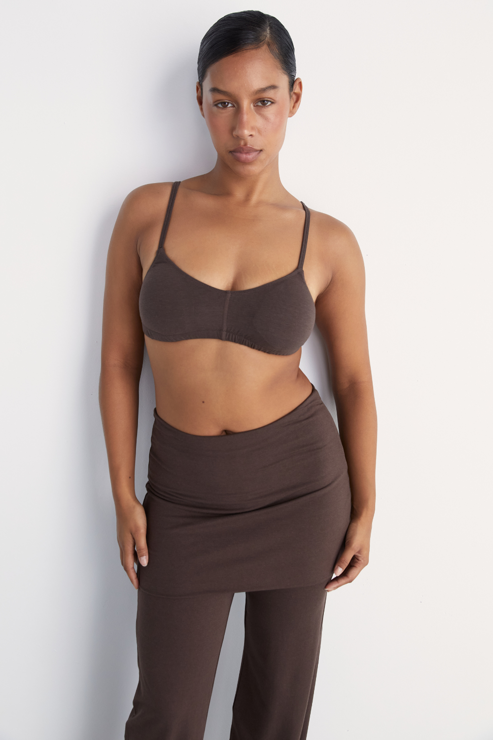 Pantskirt - Dark Brown