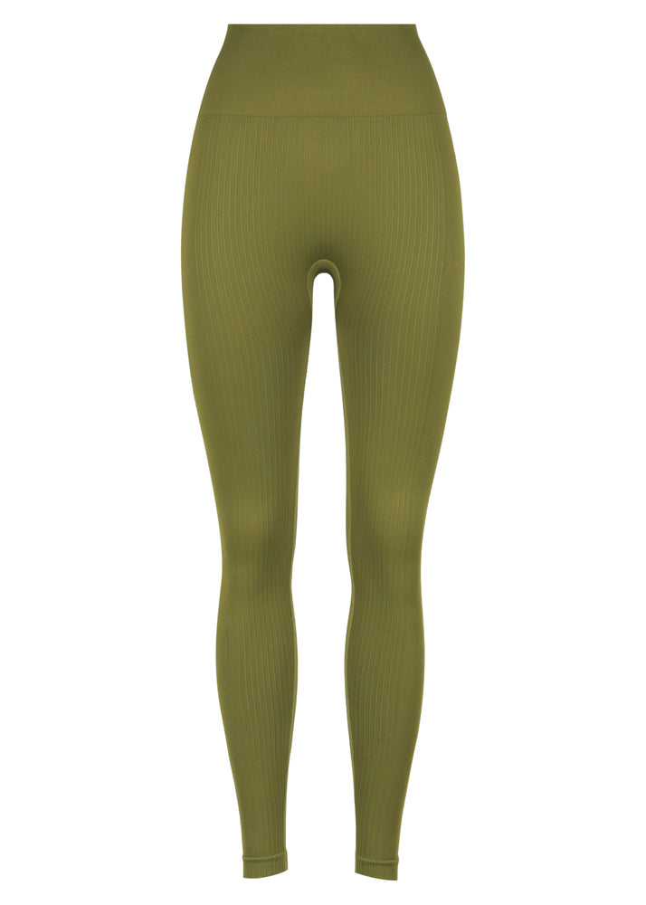 
                  
                    Load image into Gallery viewer, Active Leggings - Ribbed Legging - Leaf
                  
                