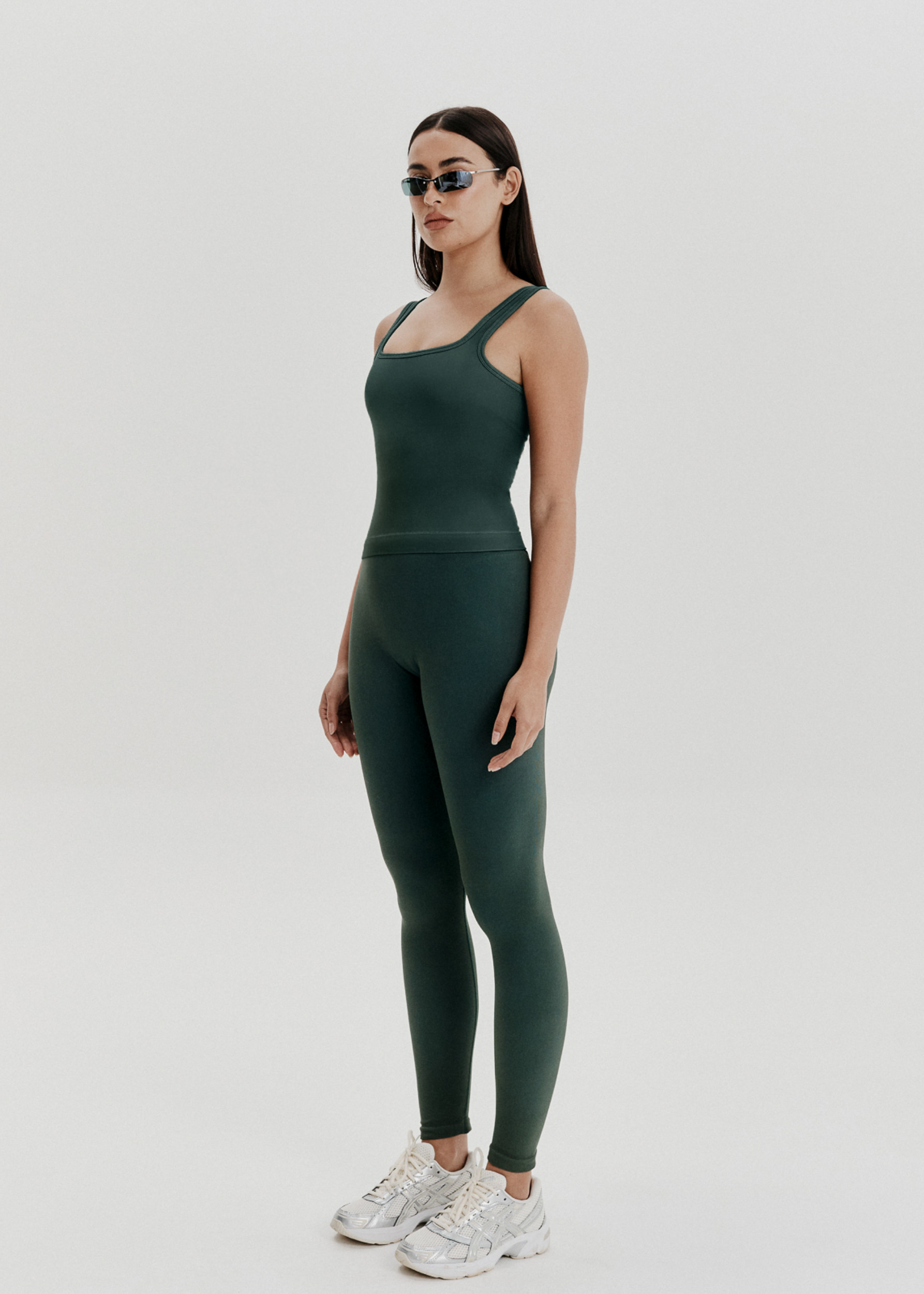 PK Scoop Neck Tank - Eucalyptus