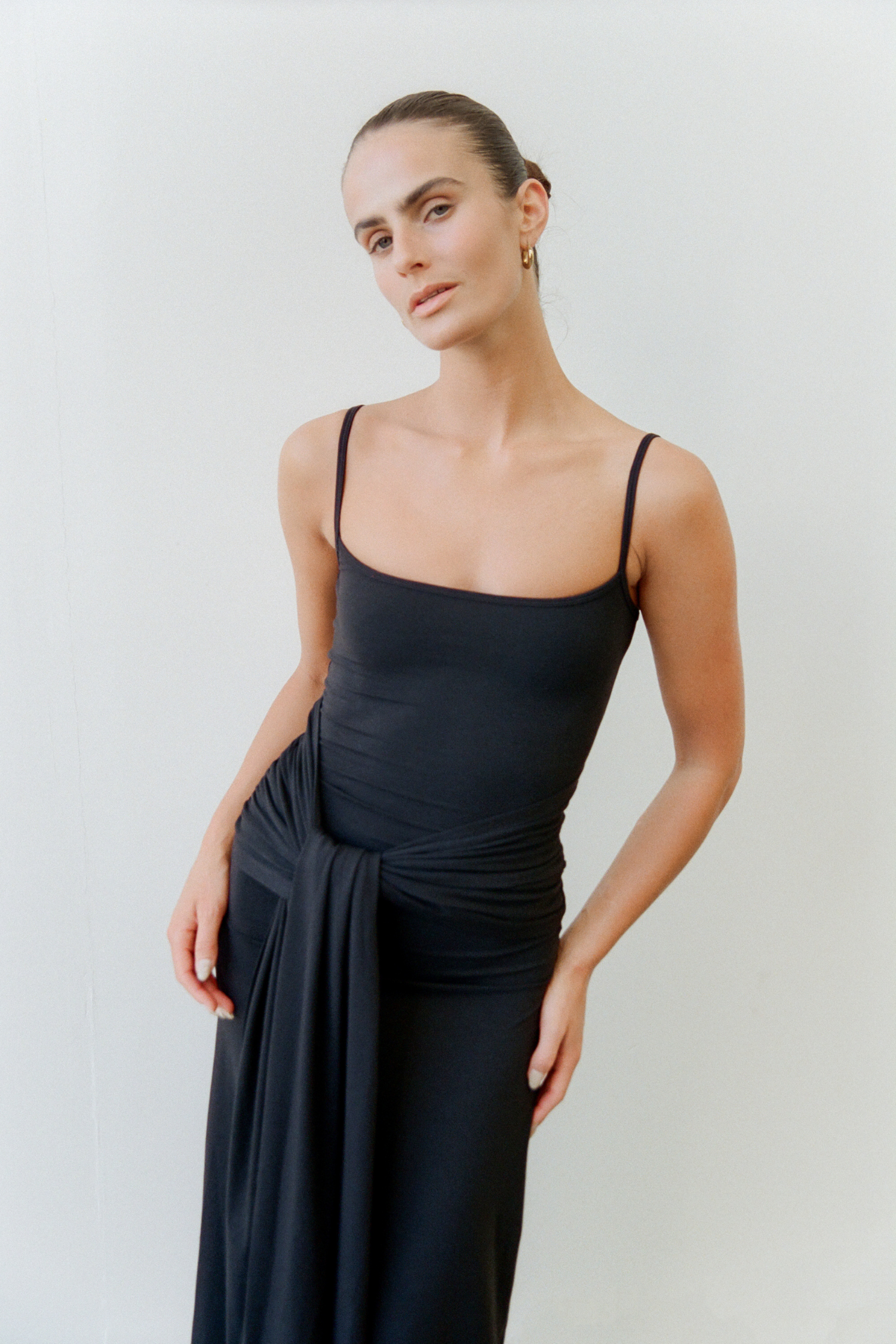 Wrap Dress - Black