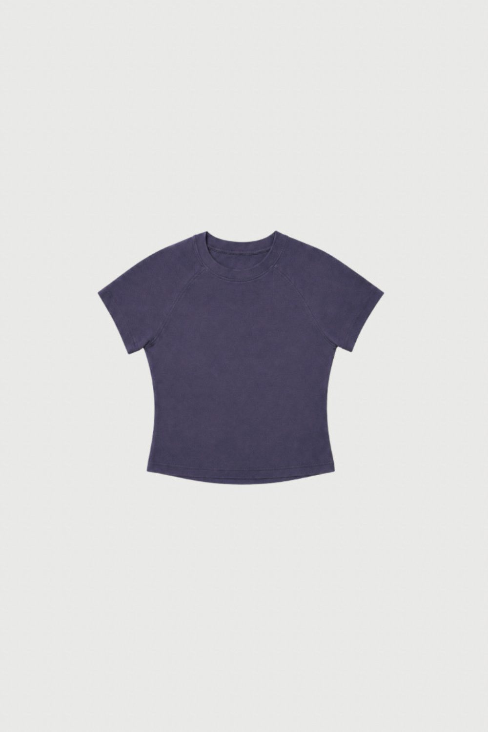 Cropped Baby Tee - Slate