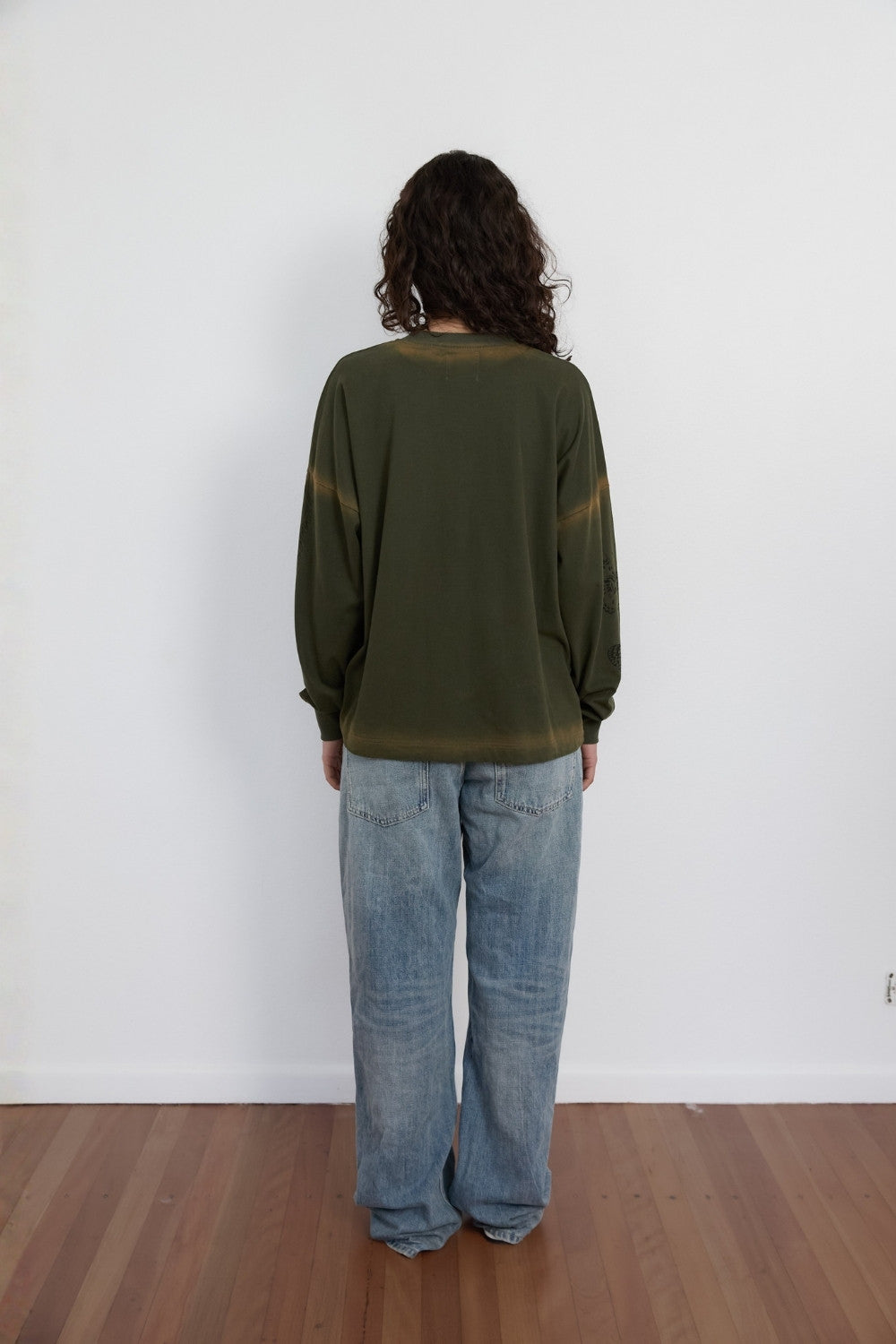 Cupid Long Sleeve Top - Khaki