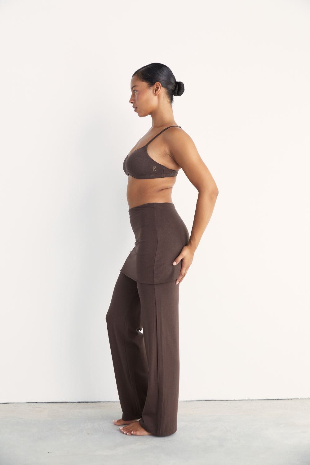 Pantskirt - Dark Brown