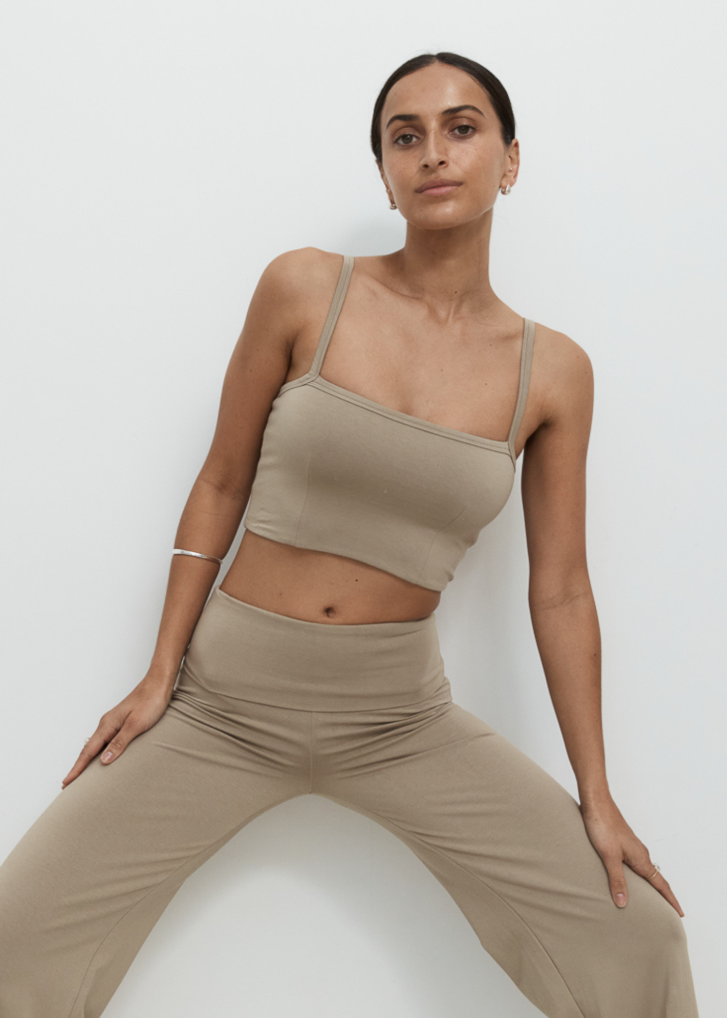 Joy Crop - Taupe