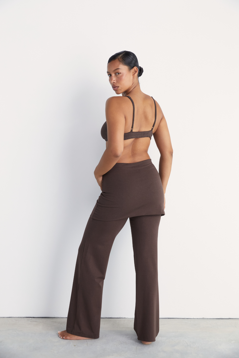 Pantskirt - Dark Brown