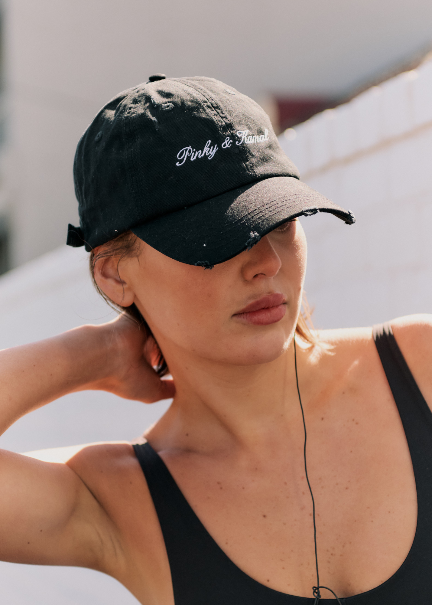 Pinky & Kamal Signature Cap - Black