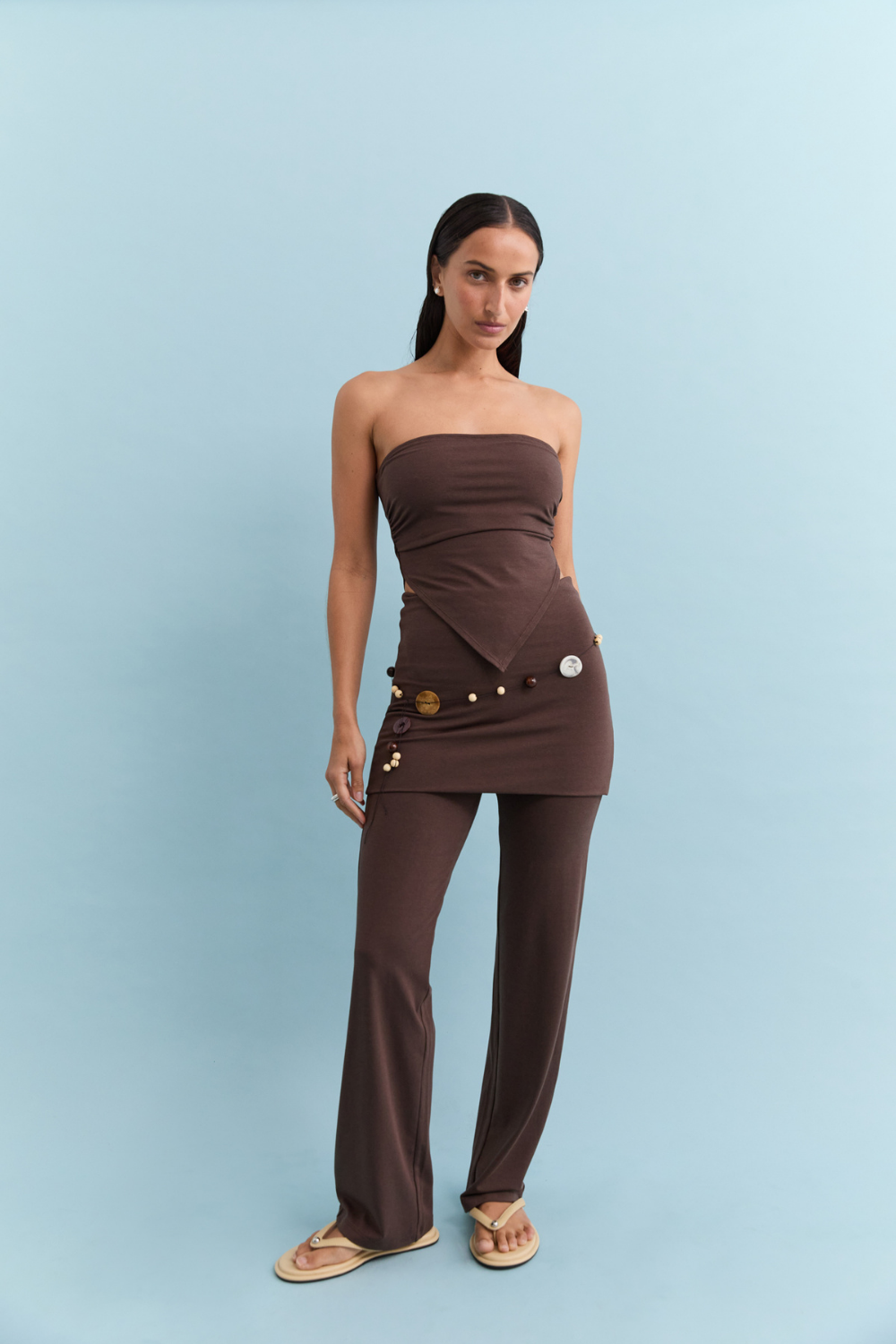 Pantskirt - Dark Brown