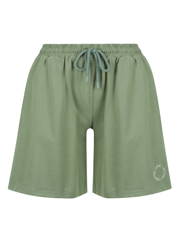 
                  
                    Load image into Gallery viewer, Lounge Short - Loose Cotton Short - Sage
                  
                