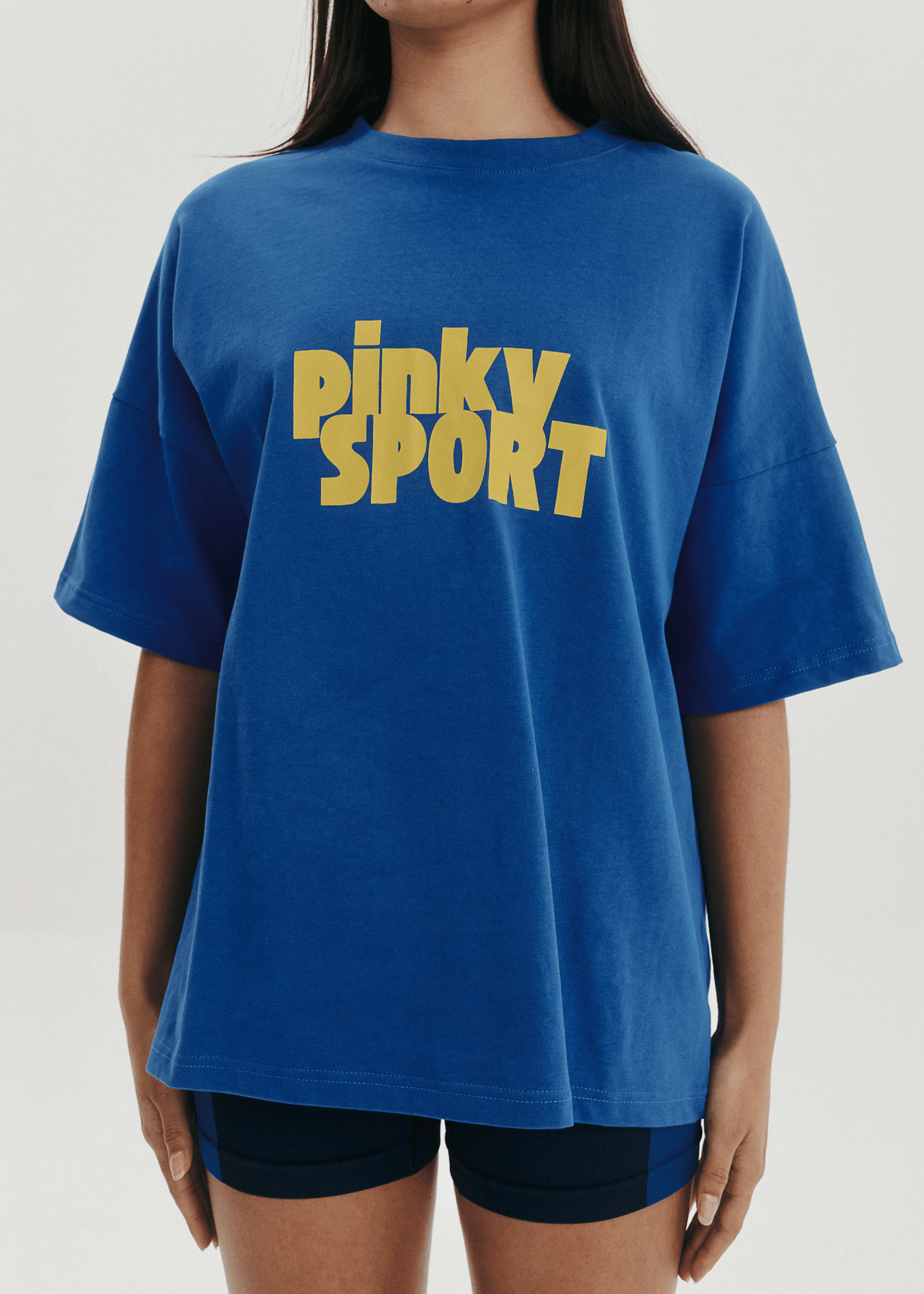 T-Shirts - Pinky Sport T-Shirt - Sapphire Blue