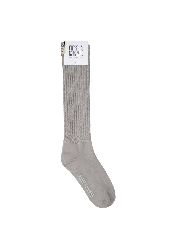 
                  
                    Load image into Gallery viewer, The Slouchy Sock - Dove Grey
                  
                
