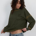 Cupid Long Sleeve Top - Khaki