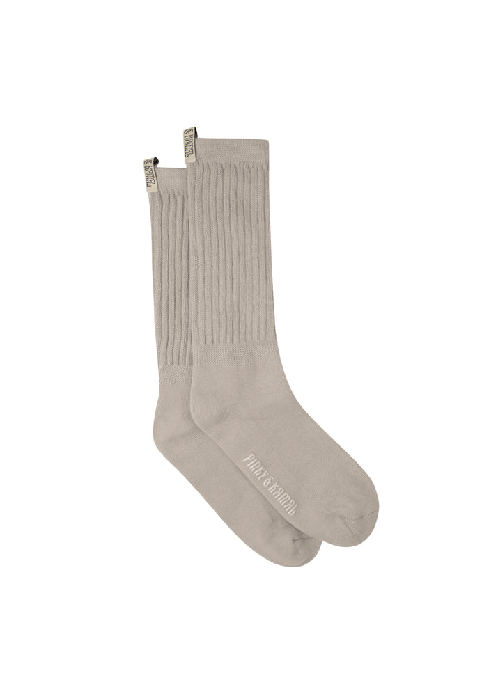 
                  
                    Load image into Gallery viewer, The Slouchy Sock LITE - Oat
                  
                