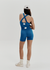 Seamless Shorts - Midi Short - Sapphire