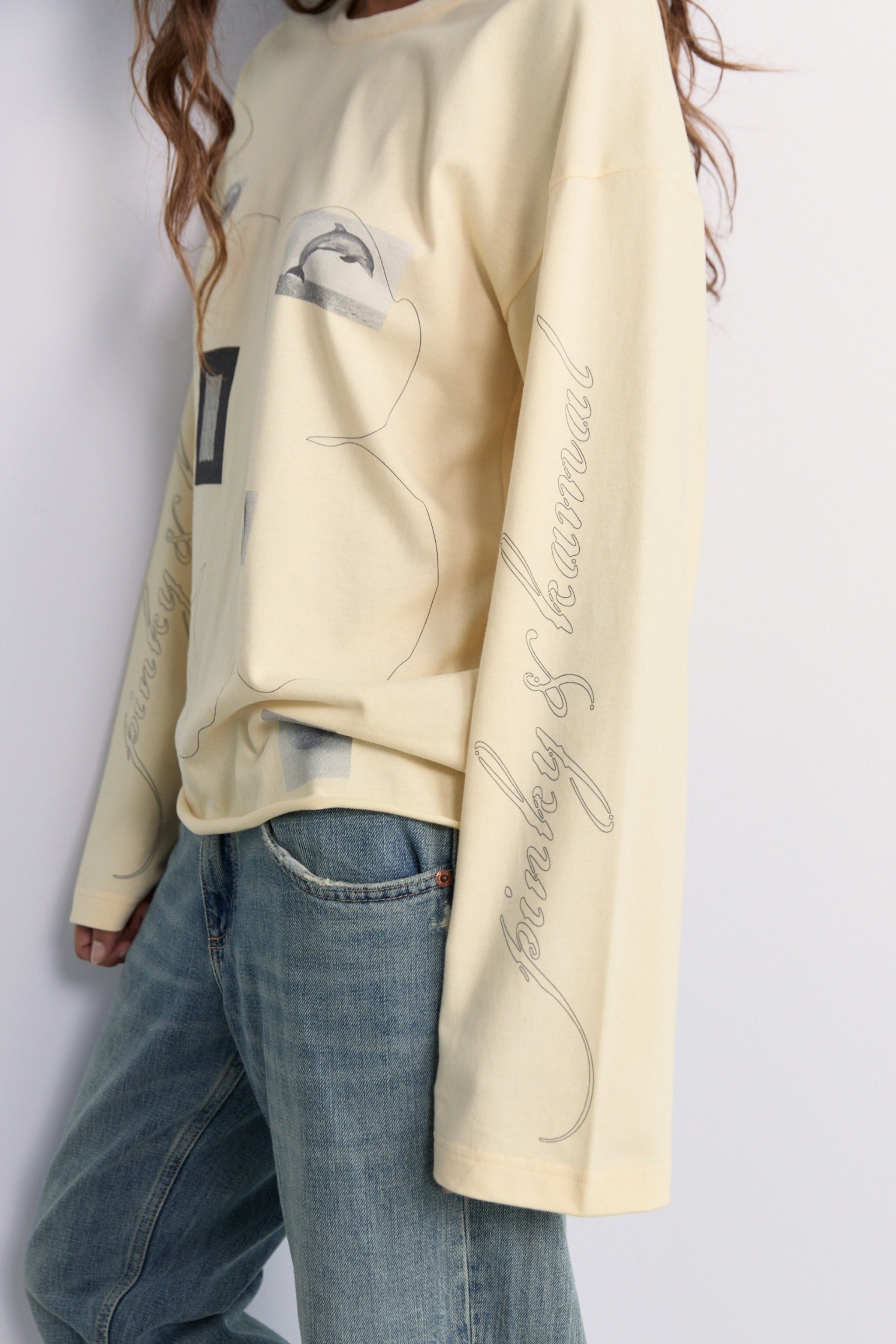 Field Notes Long Sleeve Top - Soft Yellow