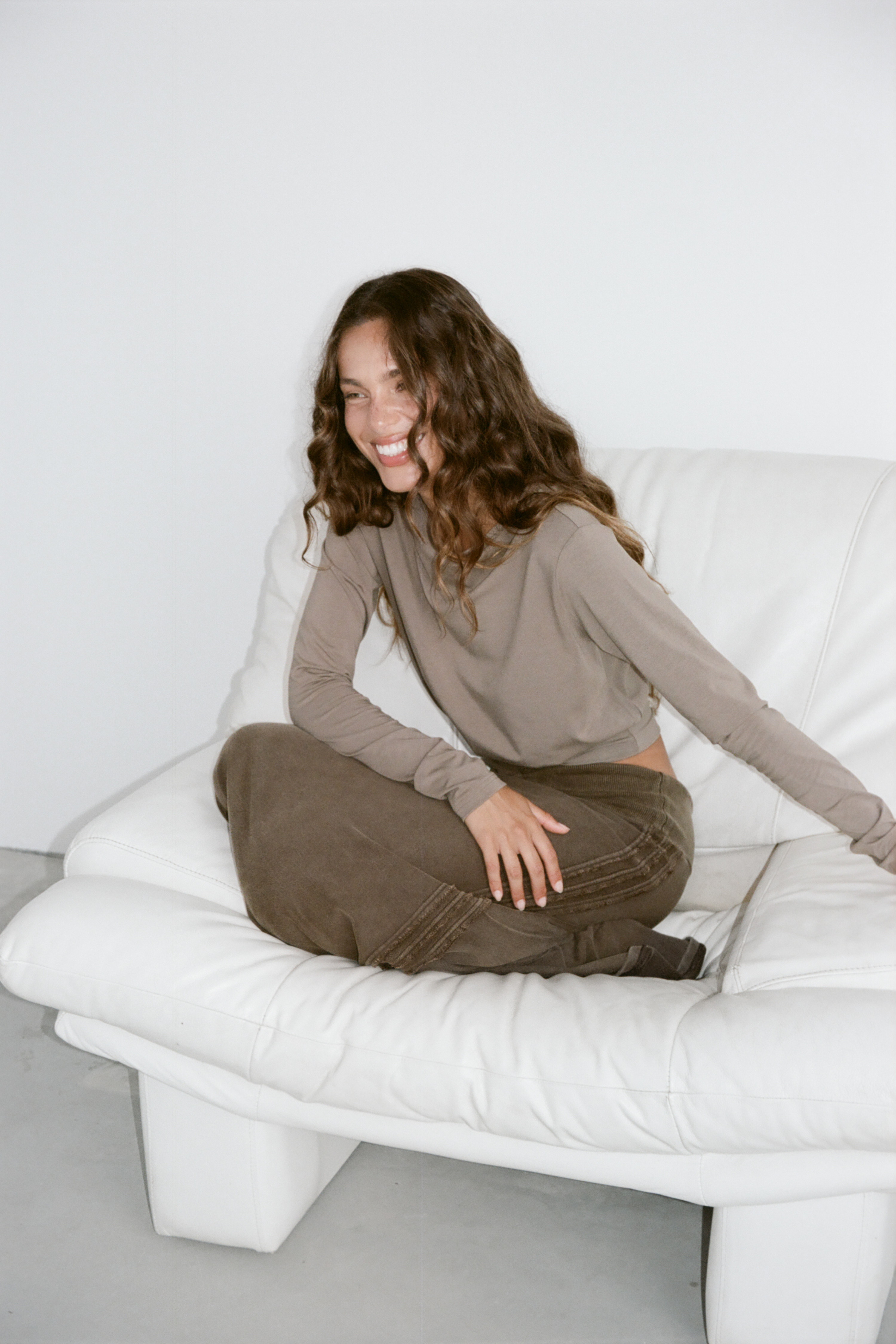 Contour Long Sleeve - Stone