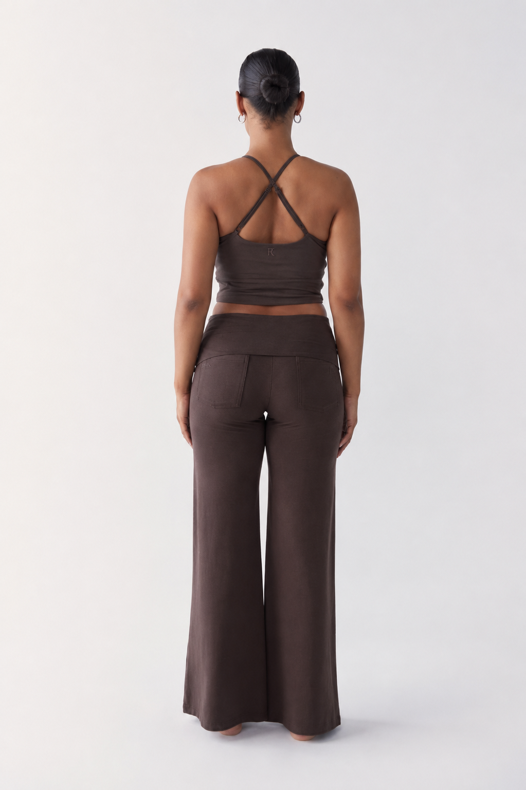 Full Length Yin Flare - Dark Brown