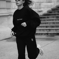 Pinky & Kamal Sweatshirt - Black