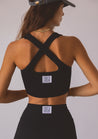 Move Criss Cross Crop - Black