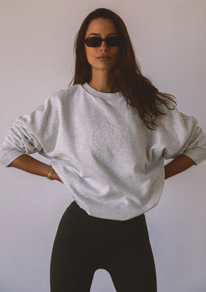
                  
                    Load image into Gallery viewer, Crew Neck Sweaters - Move Your Body Crewneck
                  
                