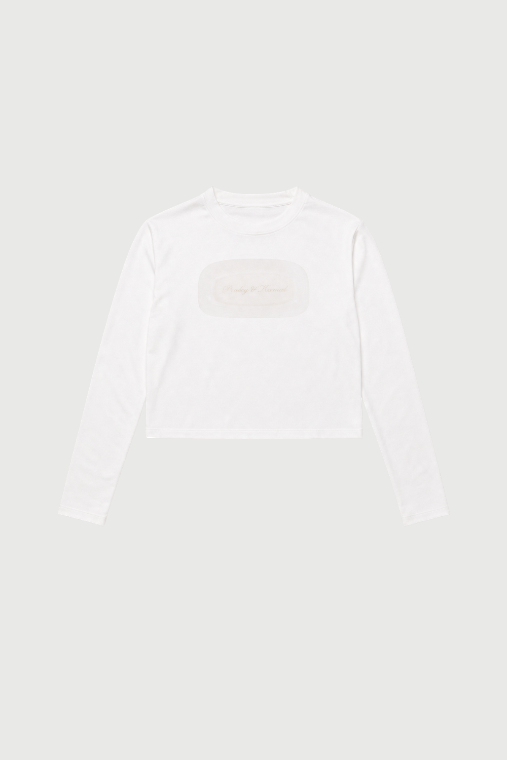 Soap Long Sleeve Tee - White