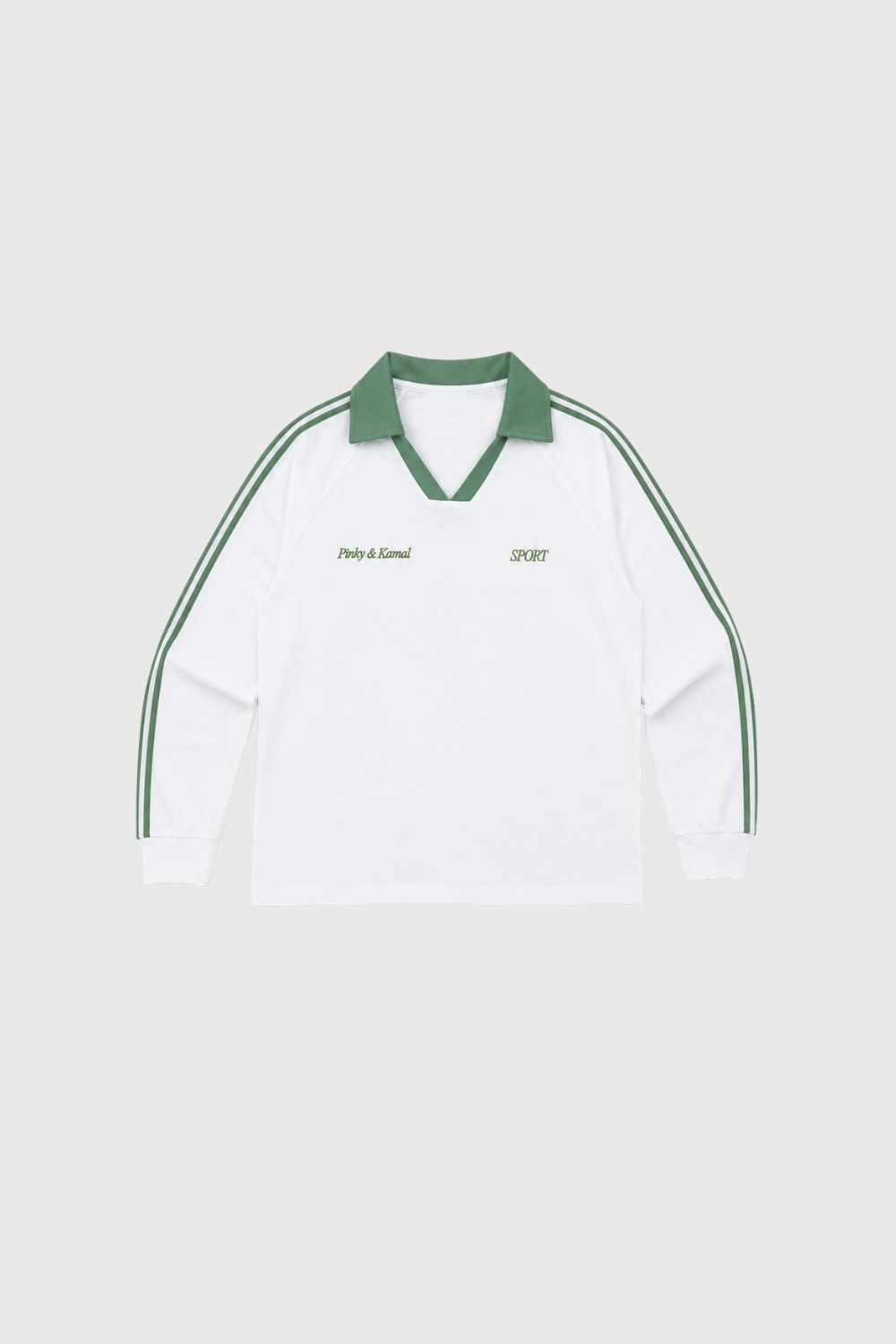 Long Sleeve Sport Jersey - White