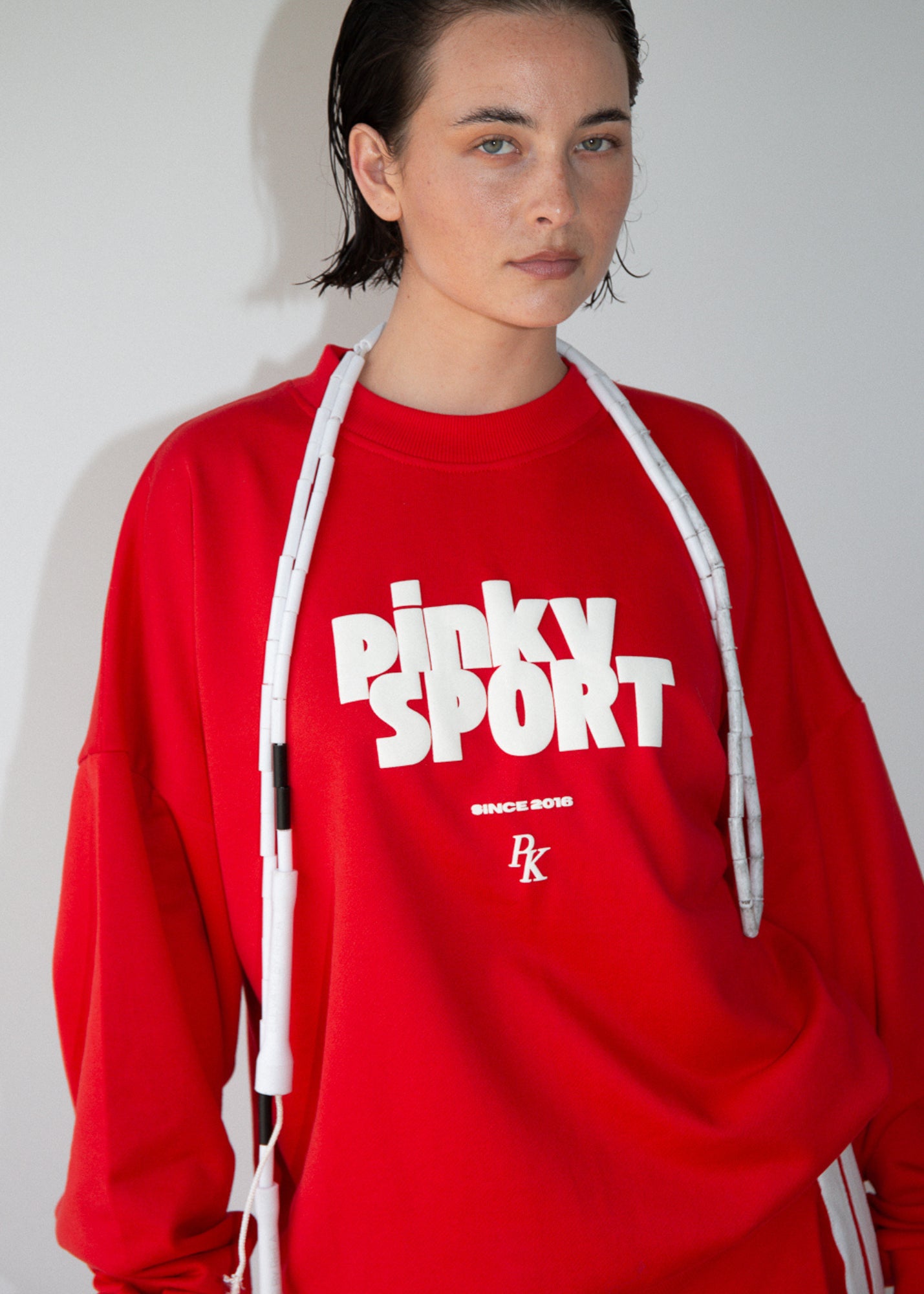 Sweatshirts - PK X ICONIC - Pinky SPORT Sweatshirt - Red