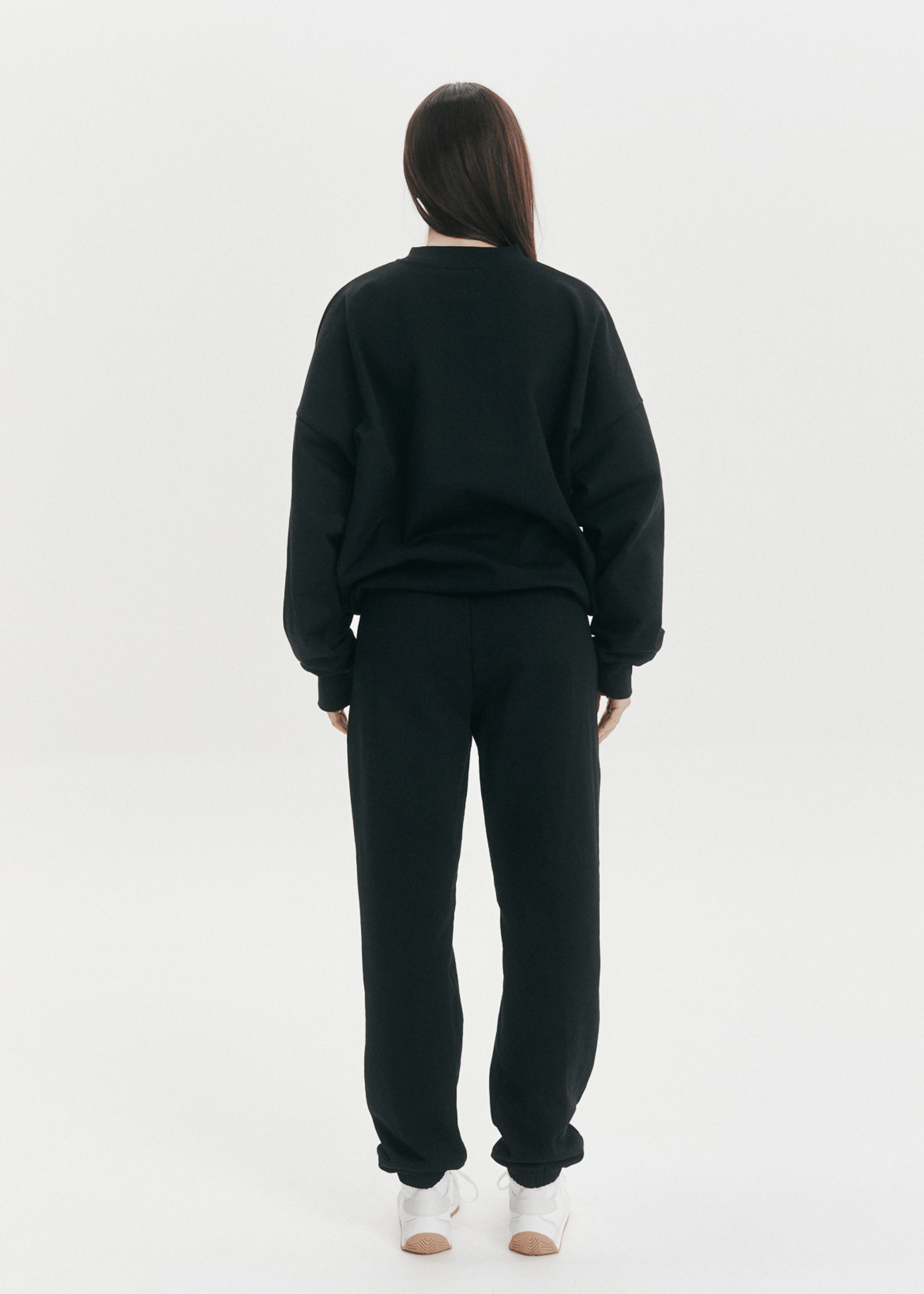 Slouchy Trackpant Pant - Black