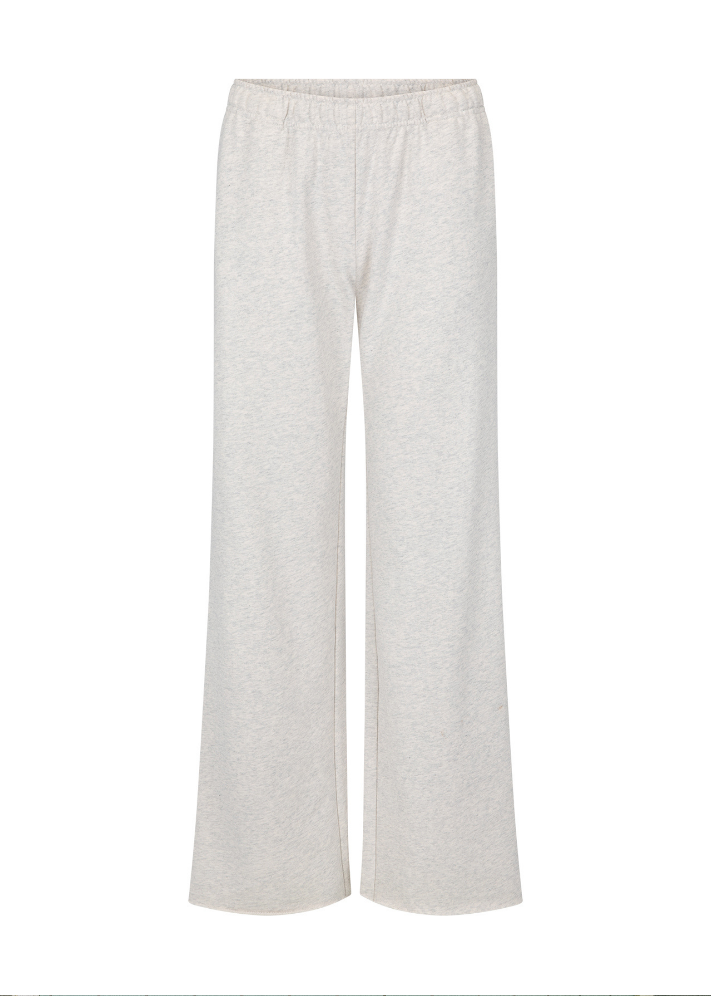 Raw Hem Trackpant - Grey Marle
