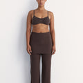 Pantskirt - Dark Brown