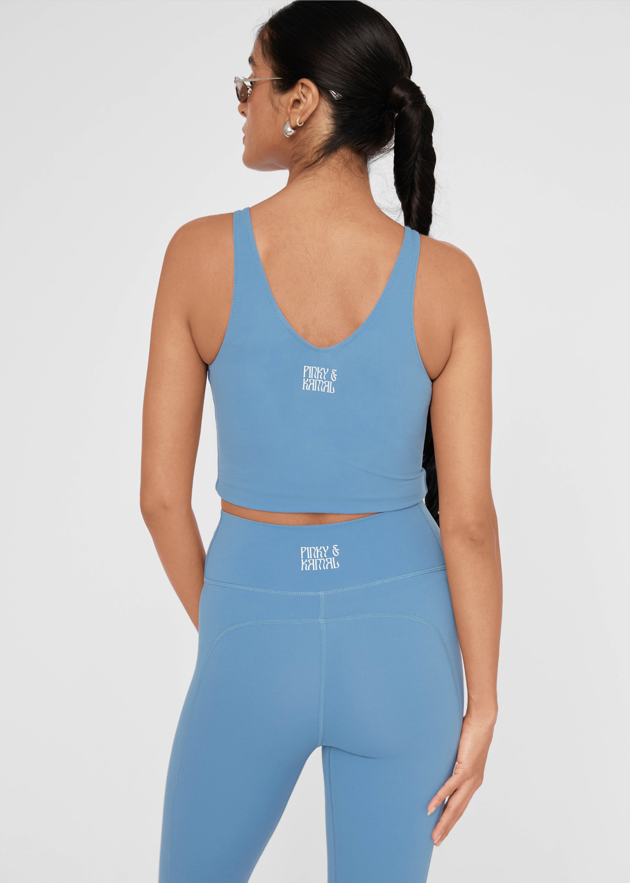 Inspire Movement Singlet - Lapis Blue