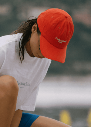 
                  
                    Load image into Gallery viewer, Pinky &amp;amp; Kamal Sport Logo Cap - Red/white
                  
                