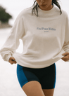 Sweatshirts - Find Peace Within Crewneck Sweatshirt - Off White/Blue