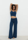 Yoga Pants - Full Length Yin Flare - Indigo