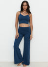 Yoga Pants - Full Length Yin Flare - Indigo