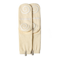 Pilates Spiral Grip Sock - Lemon Cream