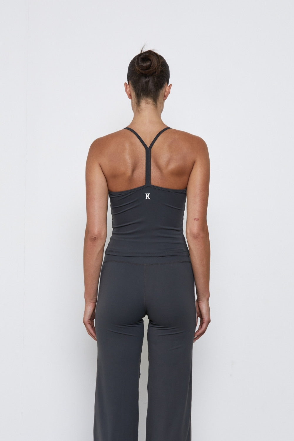 Racer Back Tank - Grey
