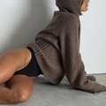Hooded Sweater - Soil
