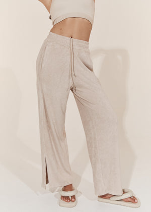
                  
                    Load image into Gallery viewer, Lounge Pants - Odyssey Terry Towelling Pant - Sand
                  
                