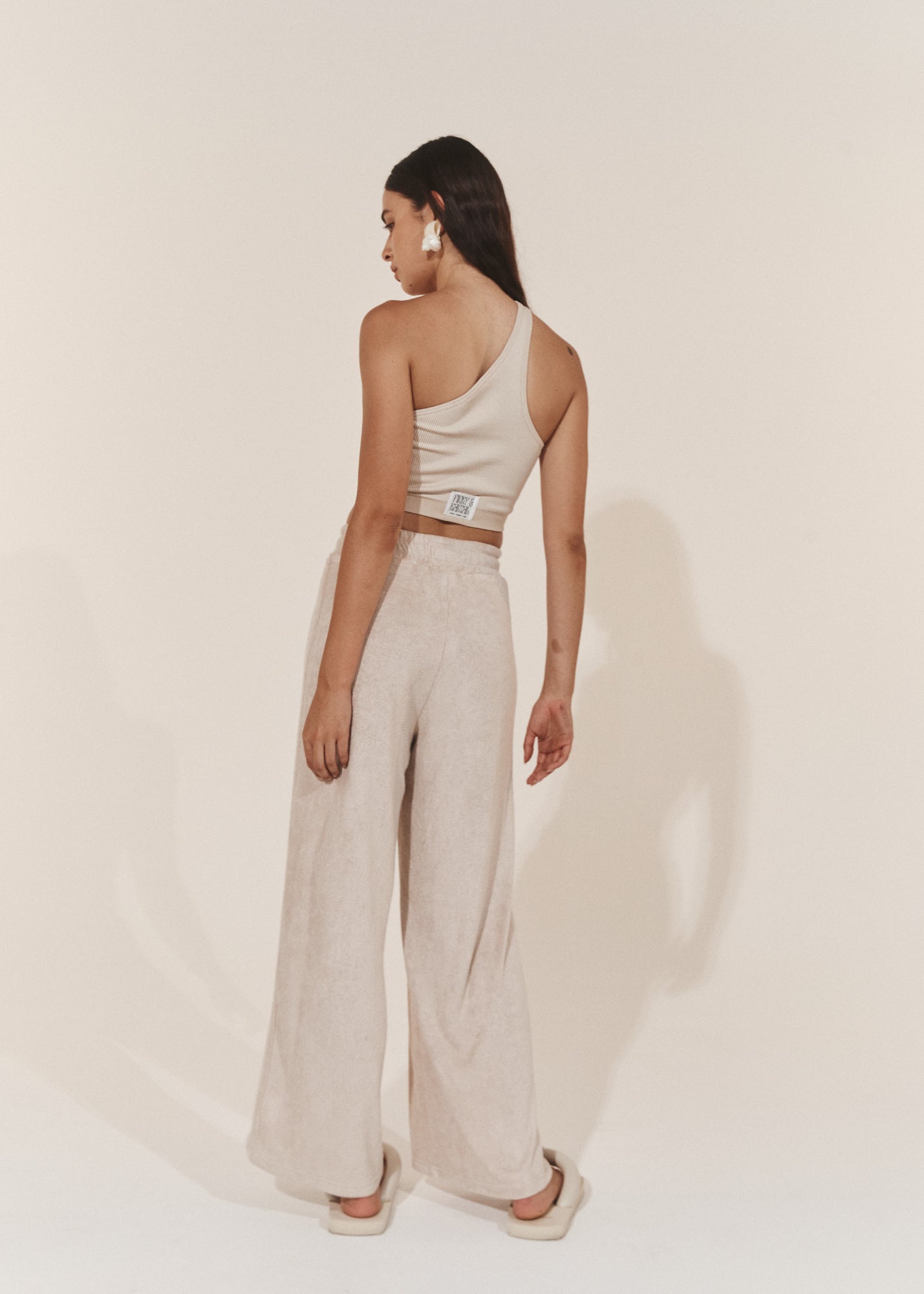 Lounge Pants - Odyssey Terry Towelling Pant - Sand