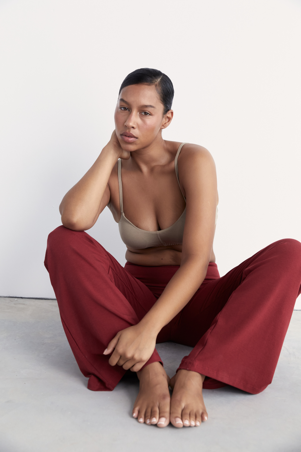 Full Length Yin Flare - Cherry