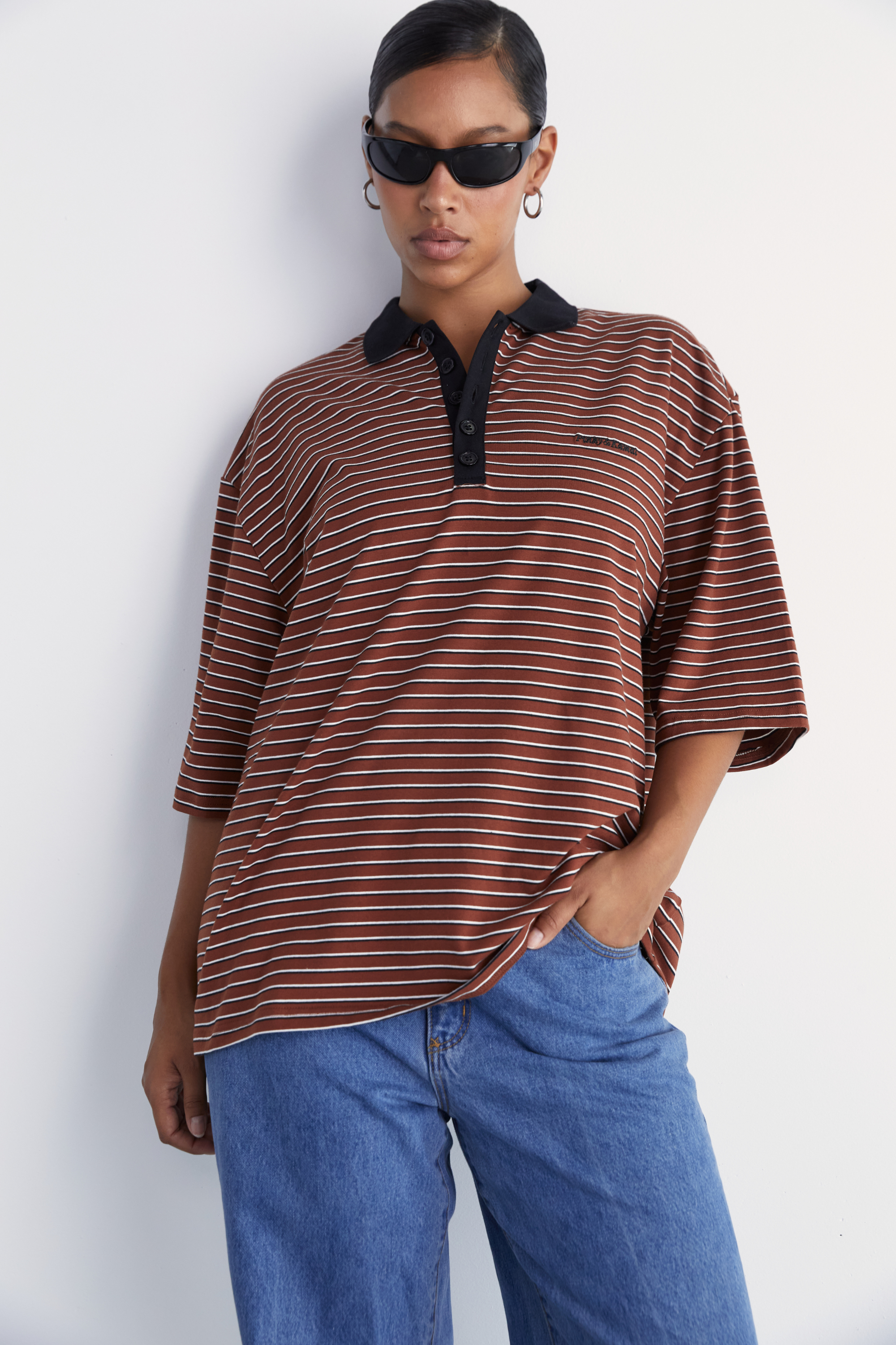 Polo T-Shirt - Brown