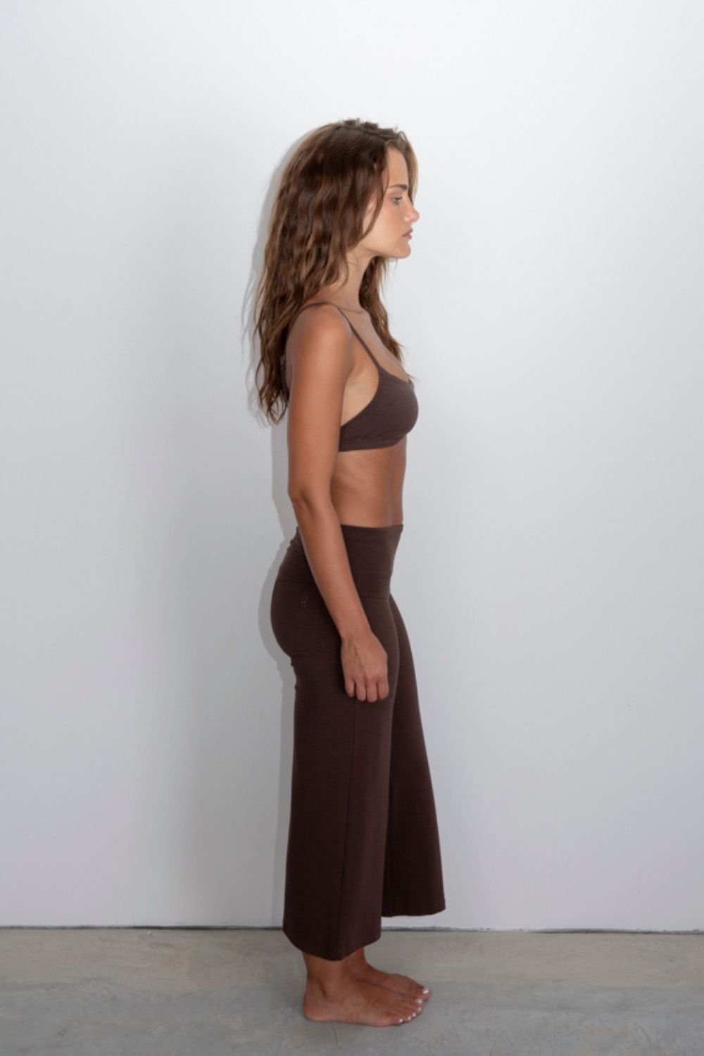 7'8 Yin Flare - Dark Brown - Organic Cotton/Bamboo