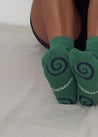 Accessories - Pilates Spiral Grip Sock - Sea Green